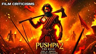 PUSHPA2ThefilmOfficialTrailerAlluArjunRashmikaFahadhSukumarConceptm [upl. by Caruso]