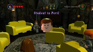 LEGO Harry Potter Years 14  Hogwarts Overworld 100 Guide 1  All 4 House Dormitories [upl. by Nalahs]