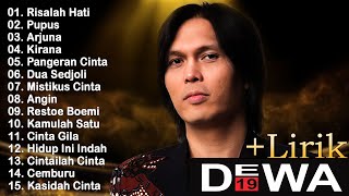 Lagu Terbaik DEWA 19 Indonesia Terbaik amp Terpopuler Tahun 2000an [upl. by Aneele]