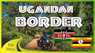 A Stressful Border Crossing between Kenya and Uganda  Africa Ep01 Moto Travel Diaries [upl. by Netta]