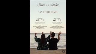 Tarun amp Anisha  Wedding Ceremony  5 Dec 2024  7am Onwards  LIVE [upl. by Enitnemelc]