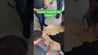 Festool buildoff 2024 supports local charity woodworking tools workshop [upl. by Aseram]