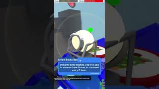 Completing Bucko Bees Beesmas Quest  Roblox Bee Swarm Simulator [upl. by Bury]