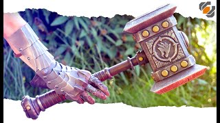 Making the World of Warcraft DOOMHAMMER with Yaya Han EVA Foam [upl. by Eaner]