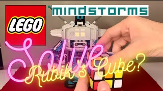 Lego Mindstorms 51515 MindCuberRI Rubik’s Cube Solver [upl. by Enitsed]