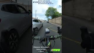 Live Velotaf 125  une autoécole qui a du mal avec la distance de sécurité [upl. by Yrol]