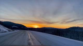 Roadtrip Sunrise  Alaska [upl. by Yawnoc]