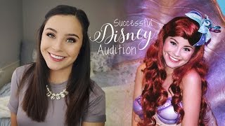 How to be Successful at Disney Auditions  My Performer Experience [upl. by Tann]