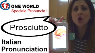 One World Italiano Speciale Pronuncia parte 1 [upl. by Lesser]