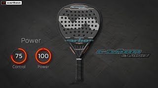 Varlion padel racket  Cañon Carbon Difusor Black 20 [upl. by Devona]