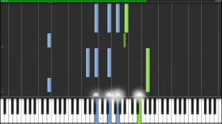 Memoirs of a Geisha Chairmans Waltz Synthesia Piano Tutorial [upl. by Fanchie]