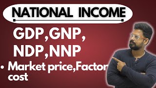 National Income and Related aggregateGDP NDP NNP GNP MacroeconomicsClASS12BY sachin prabha [upl. by Daniela]