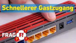 Gastzugang per LAN einrichten – geht das  Frag FRITZ 004 [upl. by Yereffej]