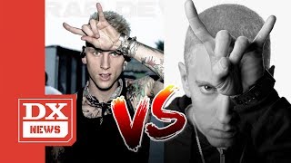 Machine Gun Kelly Fires Back At Eminem With quotRap Devilquot Diss Track Music Video [upl. by Damiano]