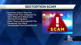 Email sextortion scam is growing threat [upl. by Jahdal]