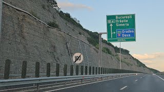 Autostrada Deva Lugoj Dealul Liliecilor [upl. by Arannahs]