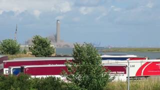 Kingsnorth Power station demolition July 27th [upl. by Tam]