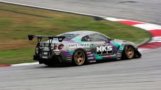 HKS GT1000 GTR Time Attack by Taniguchi in Sepang International Circuit [upl. by Nad853]