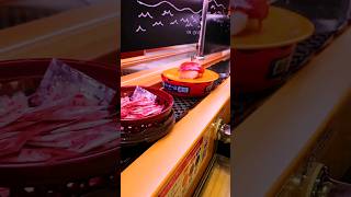 Conveyor belt sushi in Japan [upl. by Irianat69]