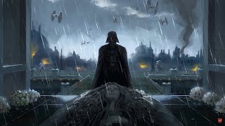 padmes funeral  john williams slowed amp reverb  rain [upl. by Ahsimek]