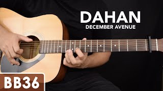 Dahan  December Avenue Guitar Tutorial [upl. by Ariay]