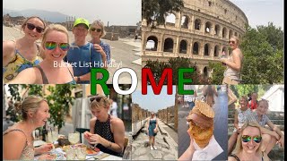 Bucket List Rome Trip Part 2  Exploring Pompeii Botanical Gardens amp All Romes MustSee Sights [upl. by Holland]