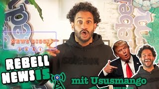 AttentataufTrumpGEWINNSPIEL  Rebell News 15 mit Ususmango [upl. by Yecal]