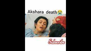 Akshara death scene 😭 yrkkhtodaypromo yrkkh youtubeshorts yrkkhupdate abhira trendingshorts [upl. by Kcirdnekel]