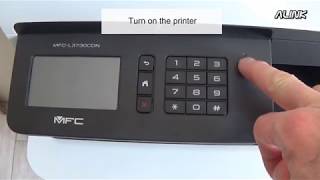 How to reset Toner Cartridge Brother MFCL3710 3730 3750 [upl. by Aili]