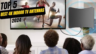 Best 4K Indoor TV Antennas in 2024 [upl. by Aivlys]