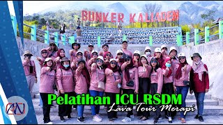 Jip LAVA Tour Merapi  Pelatihan ICU RSDM [upl. by Novyar]