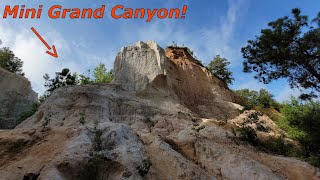 Hiking Georgias MINI GRAND CANYON INSANE VIEWS Exploring Providence Canyon State Park Central GA [upl. by Elwood]