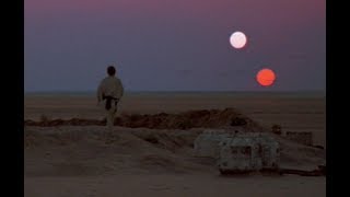 Star Wars A New Hope  Binary Sunset Force Theme [upl. by Romito387]