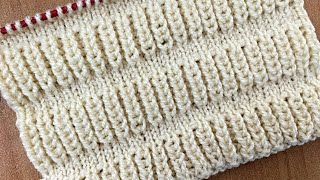 Simple amp Beautiful Knitting Pattern Eng Sub  knitting Time [upl. by Cassandra]