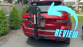 Review YAKIMA DoubleDown 4 Tilting HitchMounted Bike Rack for Cars SUVs amp Trucks [upl. by Lali]