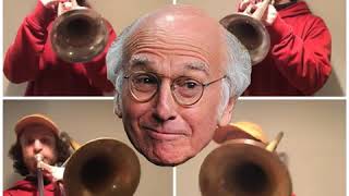 Curb Your Enthusiasm Theme quotFrolicquot  Brass Quartet by Sammy Mellman [upl. by Coffeng789]