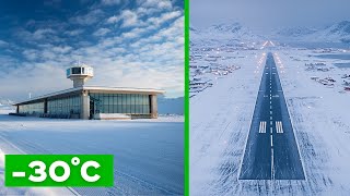 The Insane Engineering Behind An Arctic Airport [upl. by Aicemed305]