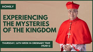 Experiencing The Mysteries Of The Kingdom  William Cardinal Goh Homily  27 Jul 2023 [upl. by Danna264]