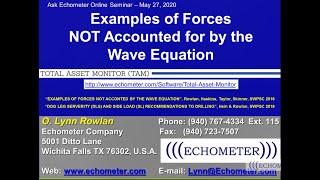 Ask Echometer Session 2 Friction Forces May 27 2020 [upl. by Turrell]