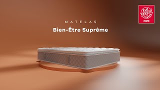 Hypnia  Matelas Bien être suprême élu Produit de lannée 2023 [upl. by Engracia338]