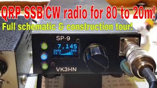 SP9 A QRP CWSSB WalkieTalkie Transceiver [upl. by Jeramie]