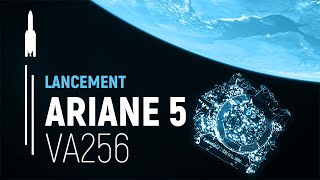 Vol VA256 – James Webb Space Telescope  Lancement Ariane 5  Arianespace [upl. by Dnumyar678]