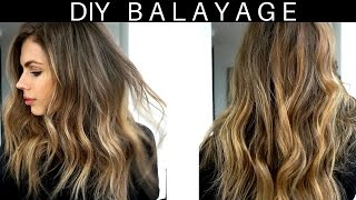 DIY 20 At Home Hair BalayageOmbre Tutorial [upl. by Corb]