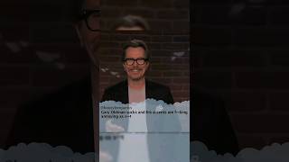 Gary Oldman Reading Mean Tweet 😱🤣 shorts [upl. by Nyrb]