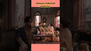 Hame azadi chahiye heeramandi trending viral shorts ayodhya [upl. by Annairam]