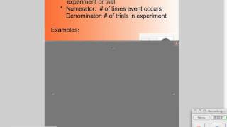 Theoretical Probability vs Experimental Probability [upl. by Neeuq69]