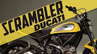 2015 Ducati Scrambler World Unveil  MotoGeo Review [upl. by Imyaj]