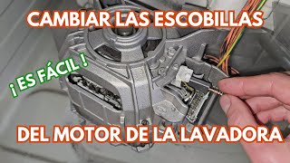 Como cambiar las escobillas del motor de una lavadora [upl. by Jamel442]