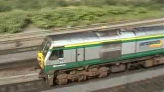 Irish Trains DepartingArriving At Heuston Station [upl. by Coffey818]