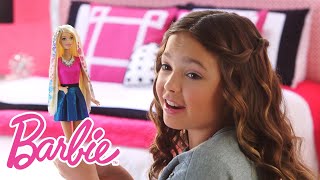 Barbie Glitter Hair Demo Video  Barbie [upl. by Lerret]